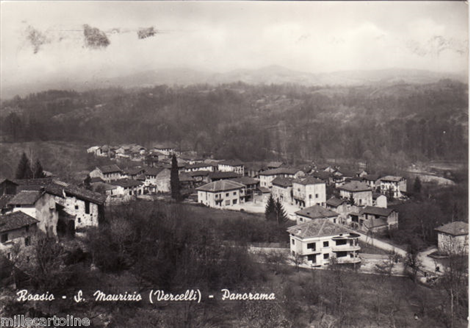 Veduta di Roasio San Maurizio 1962