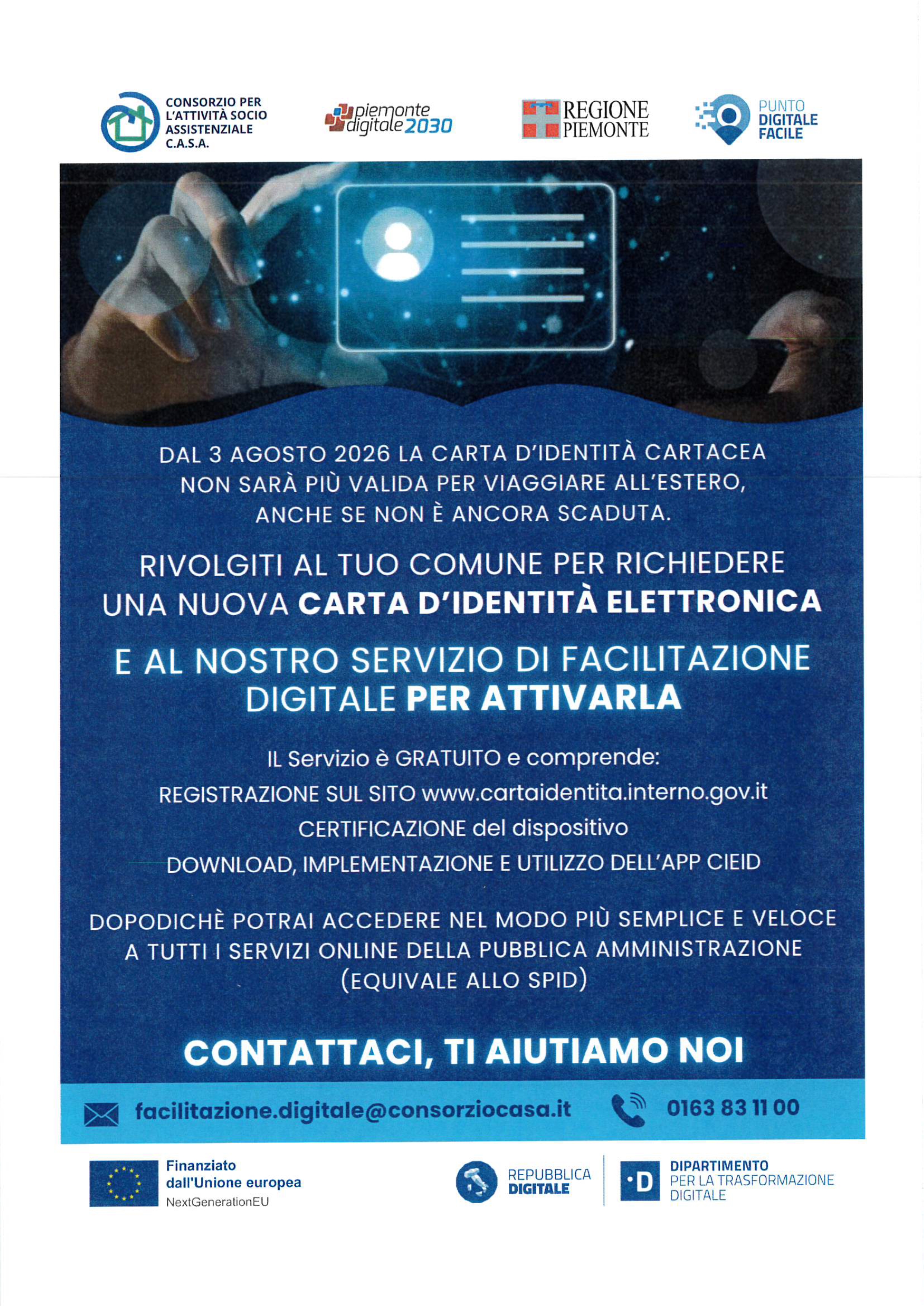 Nuova carta di identità elettronica