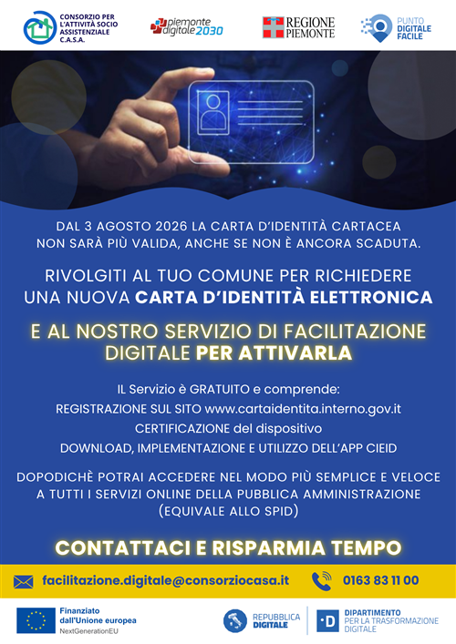 Nuova carta di identità elettronica